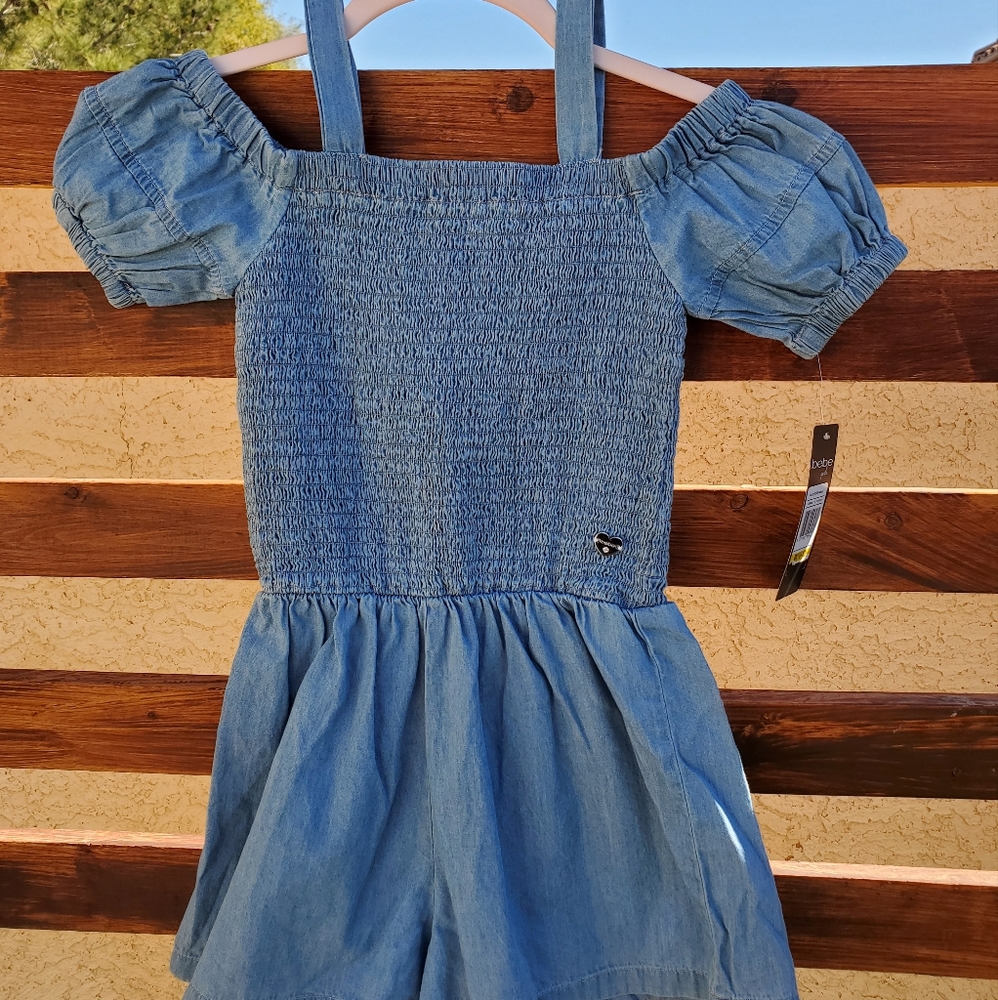 Bebe Girls Shorts Romper